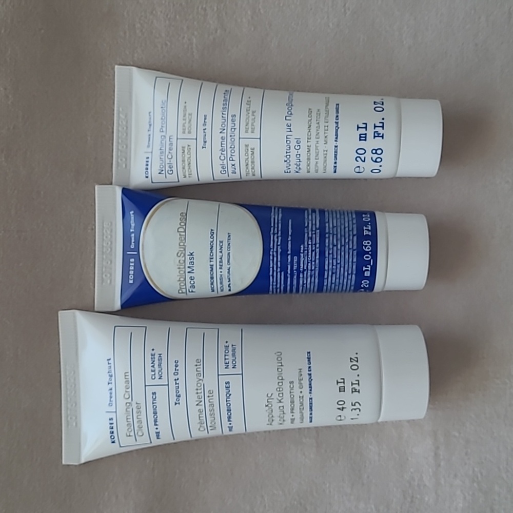 🆕️ Korres Greek Yoghurt Skincare Travel Set